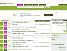 Tablet Screenshot of moms4mom.com